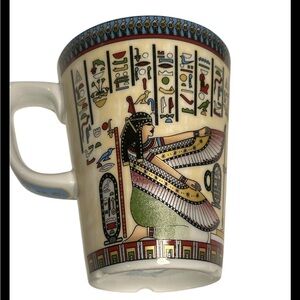 Authentic Porcelain International Egyptian Mug - Made in Egypt
